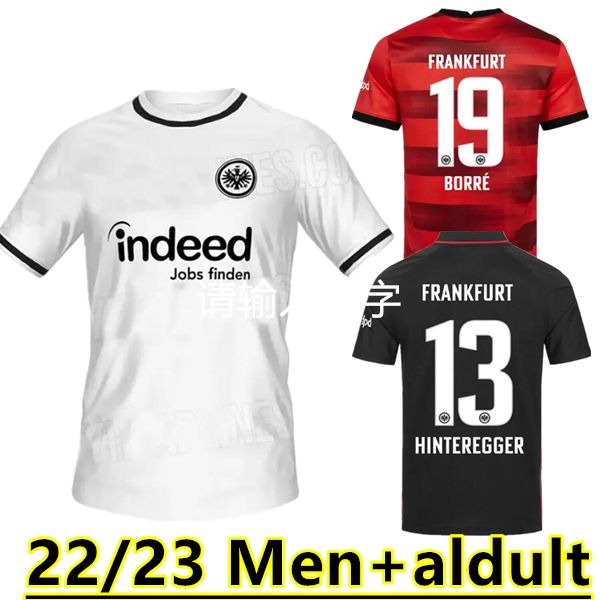 22/23 eintracht frankfurt soccer jerseys kostic sow klammers hinteregger kamada borre shirt rode ache man football uniform, Black;yellow
22/23 eintracht frankfurt soccer jerseys kostic sow klammers hinteregger kamada borre shirt rode ache man football uniform, Black;yellow