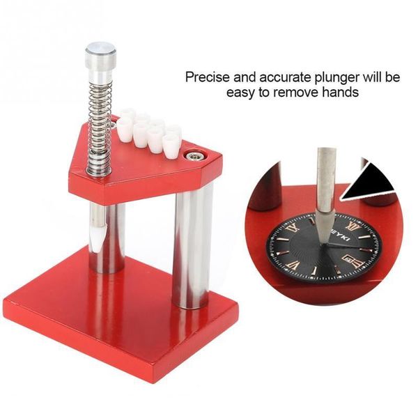 watch hand plunger puller remover with 9pcs plastic dies set parts needle press loader maker repair tools accessories 220617
watch hand plunger puller remover with 9pcs plastic dies set parts needle press loader maker repair tools accessories 220617