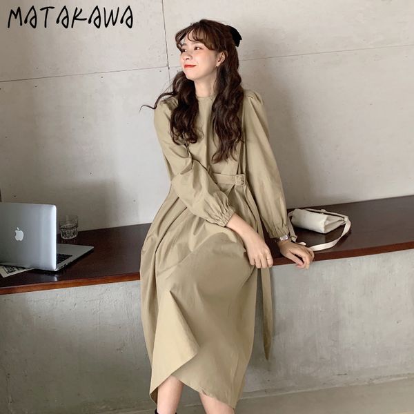 pure color womens dress spring oneck vestido de mujer slim waist long sleeve temperament femme robe 210506, Black;gray
pure color womens dress spring oneck vestido de mujer slim waist long sleeve temperament femme robe 210506, Black;gray