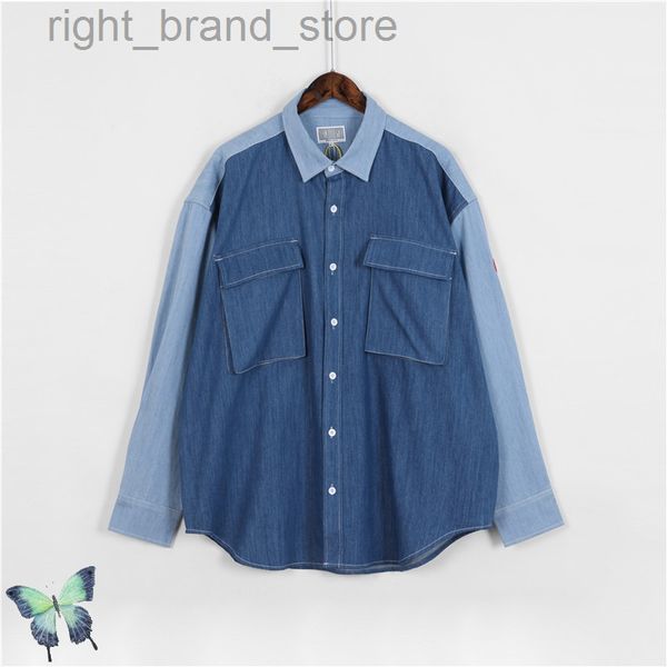 autumn winter new cav empt double color denim shirt men women fashion coat cav empt retro 100%cotton shirt w220813, White;black
autumn winter new cav empt double color denim shirt men women fashion coat cav empt retro 100%cotton shirt w220813, White;black