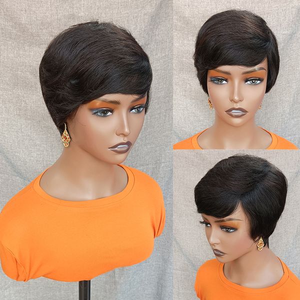 lx brand short bob pixie cut wig straight human hair wig peruvian human hair wigs for black women 150% glueless full machine made wigfactory
lx brand short bob pixie cut wig straight human hair wig peruvian human hair wigs for black women 150% glueless full machine made wigfactory