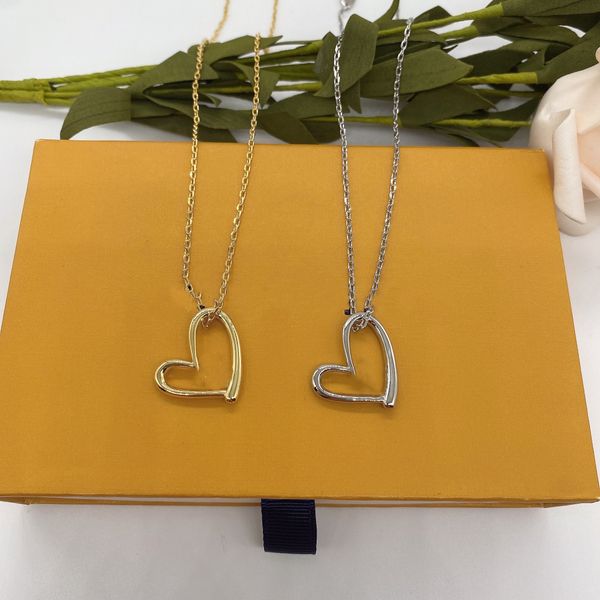 luxury necklace designer jewelry necklace heart-shaped for womens fashion brands necklaces valentine's day birthday gift with box, Silver
luxury necklace designer jewelry necklace heart-shaped for womens fashion brands necklaces valentine's day birthday gift with box, Silver