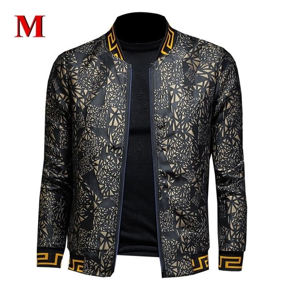menne 2020 new men jacket golden print pattern baseball jacket men zipper coat t200502, Black;brown
menne 2020 new men jacket golden print pattern baseball jacket men zipper coat t200502, Black;brown