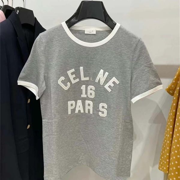 summer new casual fashion paste cloth casual short sleeve t-shirt women's versatile loose round neck top, White
summer new casual fashion paste cloth casual short sleeve t-shirt women's versatile loose round neck top, White