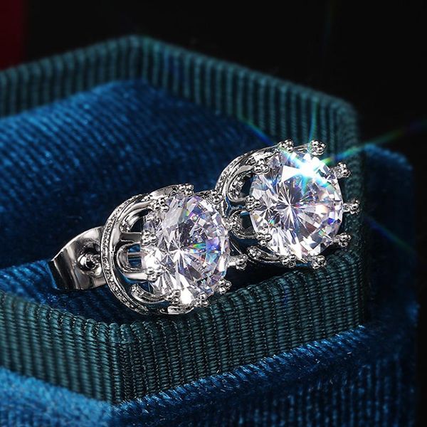stud caoshi stylish earrings for female brilliant zirconia bridal wedding accessories trendy women elegant temperament jewelry, Golden;silver
stud caoshi stylish earrings for female brilliant zirconia bridal wedding accessories trendy women elegant temperament jewelry, Golden;silver