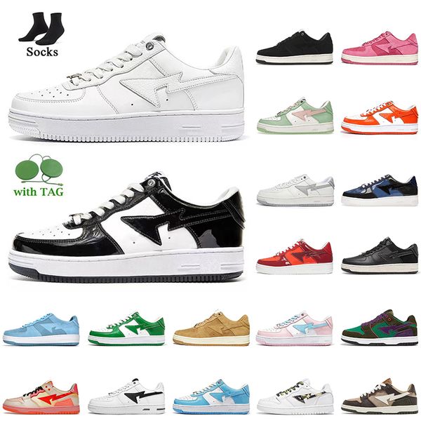 a bathing baped sta sk8 white black women mens casual shoes with socks bapesta pastel pack green m2 grey orange wheat red abc camo blue trai
a bathing baped sta sk8 white black women mens casual shoes with socks bapesta pastel pack green m2 grey orange wheat red abc camo blue trai