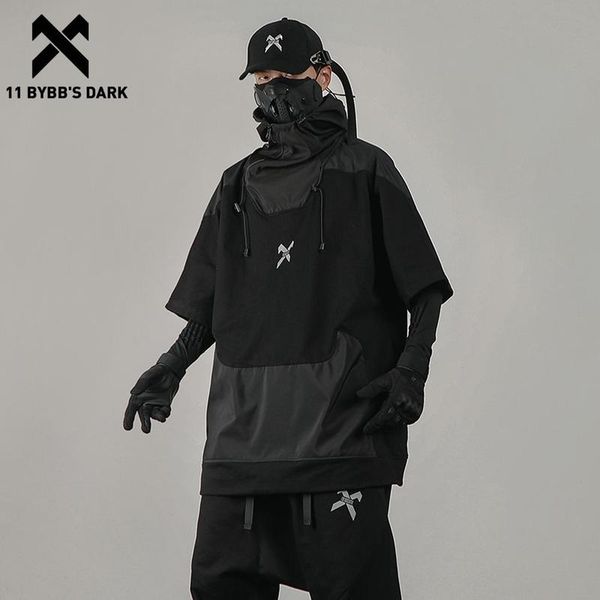 11 bybbs dark harajuku techwear short sleeve t shirts hip hop zip up hooded patchwork drawstring tee shirt function streetwear220622, White;black
11 bybbs dark harajuku techwear short sleeve t shirts hip hop zip up hooded patchwork drawstring tee shirt function streetwear220622, White;black