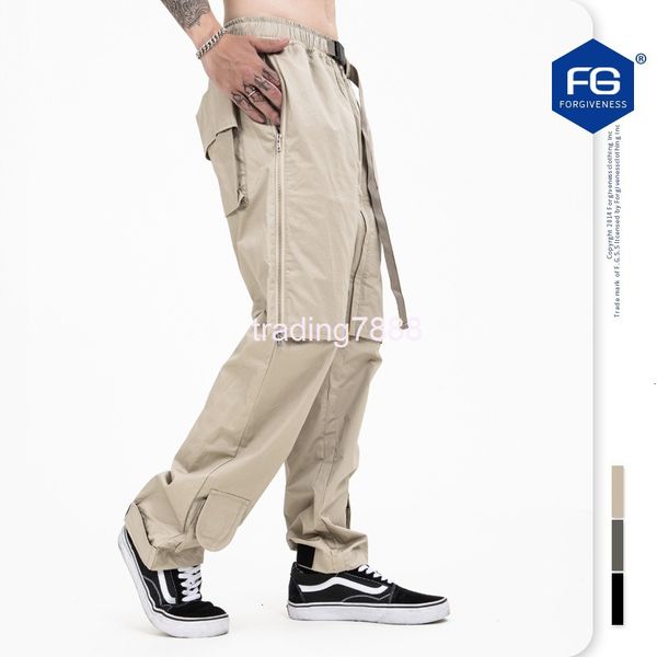 men's shorts fg menswear | autumn and winter fashion brand high street trouser leg small pocket zipper multifunctional casual pants men, White;black
men's shorts fg menswear | autumn and winter fashion brand high street trouser leg small pocket zipper multifunctional casual pants men, White;black