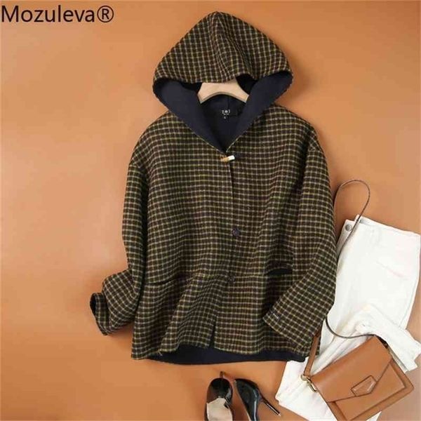 retro handmade woolen japanese women's autumn coat women covered button 210416, Tan;black
retro handmade woolen japanese women's autumn coat women covered button 210416, Tan;black