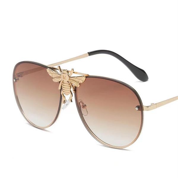 designer little bee sunglasses metal frame oval lens uv400 pilot classic retro glasses anti uv men's and women's 258t, White;black
designer little bee sunglasses metal frame oval lens uv400 pilot classic retro glasses anti uv men's and women's 258t, White;black