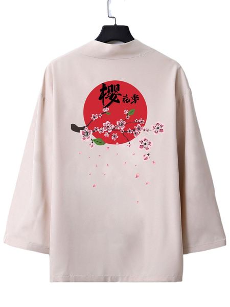 men floral and japanese letter graphic open front kimono without tee m4hx#, White;black
men floral and japanese letter graphic open front kimono without tee m4hx#, White;black