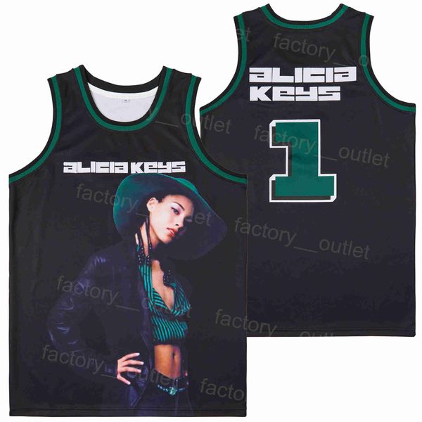 movie high school basketball 1 alicia keys jersey college musical album hip hop university team color black for sport fans embroidery and se
movie high school basketball 1 alicia keys jersey college musical album hip hop university team color black for sport fans embroidery and se