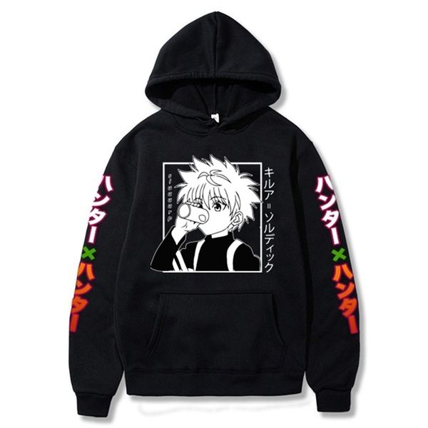 anime hunter x hunter hoodies men/women fashion hip hop harajuku killua eyes hoodies and sweatshirt 220813, Black
anime hunter x hunter hoodies men/women fashion hip hop harajuku killua eyes hoodies and sweatshirt 220813, Black