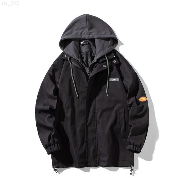 streetwear mens high street jackets brand casual loose bomber jackets male oversized coats windbreaker men woman clothing m-5xl t220716, Black;brown
streetwear mens high street jackets brand casual loose bomber jackets male oversized coats windbreaker men woman clothing m-5xl t220716, Black;brown