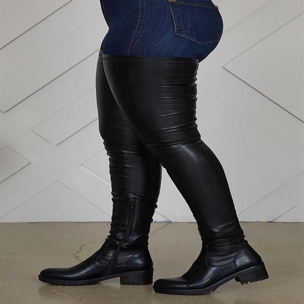 thigh highs over the knee boots women platform shoes thick bottom round toe zipper ladies boots black297v, Black
thigh highs over the knee boots women platform shoes thick bottom round toe zipper ladies boots black297v, Black