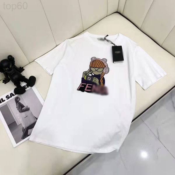 designer 2022 european summer new short sleeved t-shirt women's fashion round neck loose f letter black and white 2002 luxury
designer 2022 european summer new short sleeved t-shirt women's fashion round neck loose f letter black and white 2002 luxury