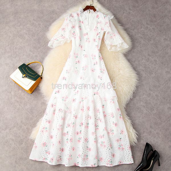 casual dresses summer women's dress french first love lace edge v-neck slim printed long skirt hollowed out embroidery 12398, Black;gray
casual dresses summer women's dress french first love lace edge v-neck slim printed long skirt hollowed out embroidery 12398, Black;gray