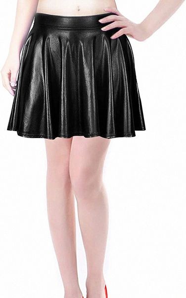 shiny metallic skirt flared pleated holographic a-line mini skater skirts v6mt#, Black;gray
shiny metallic skirt flared pleated holographic a-line mini skater skirts v6mt#, Black;gray