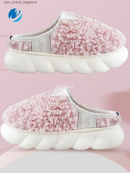 mo dou comfortable soft cotton slippers women winter home wrapped toe non slip warm couples thick sole plush slippers winter, Black
mo dou comfortable soft cotton slippers women winter home wrapped toe non slip warm couples thick sole plush slippers winter, Black