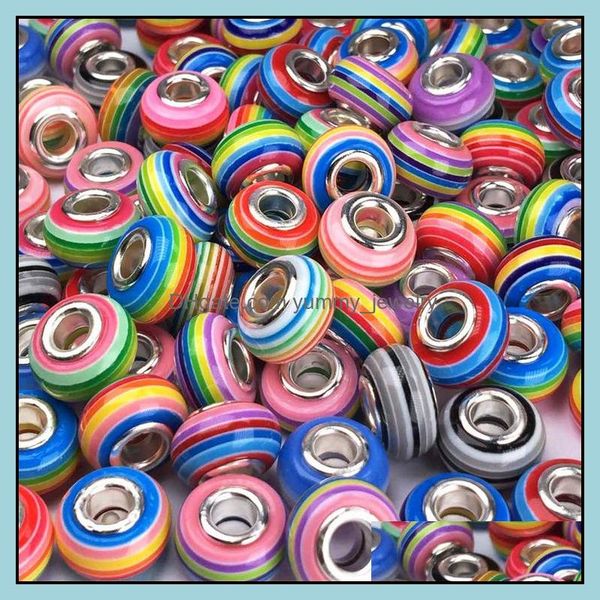 alloy loose beads jewelry 16 colors antique rainbow color stripe resin european tube fit women m snake chain charms big hole bead bangle bra, Black
alloy loose beads jewelry 16 colors antique rainbow color stripe resin european tube fit women m snake chain charms big hole bead bangle bra, Black