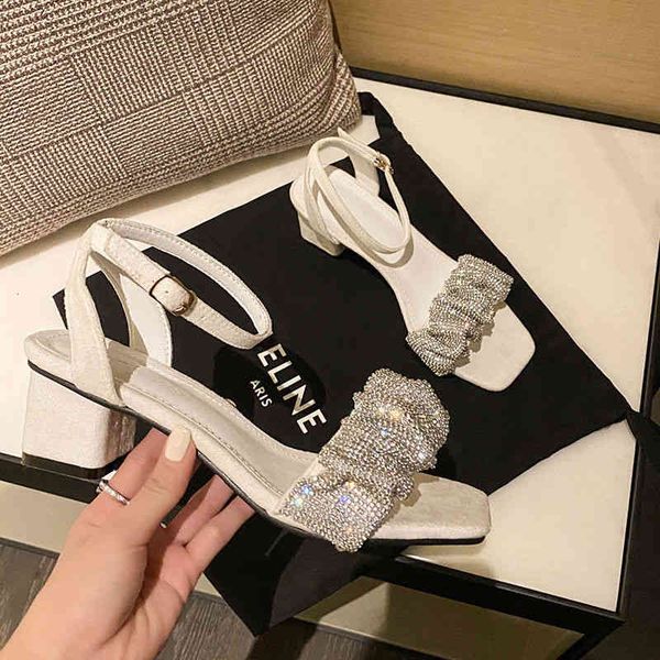 dress shoes yang mi's same sandals nvxia one line belt high heels thick heel fairy style open toe fashion shoes cbgj, Black
dress shoes yang mi's same sandals nvxia one line belt high heels thick heel fairy style open toe fashion shoes cbgj, Black