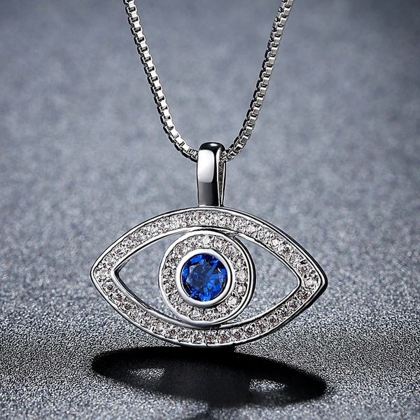 european and american blue eyes necklace personalized creative micro inlaid zirconsimple graceful evil eye clavicle chain wholesale, Silver
european and american blue eyes necklace personalized creative micro inlaid zirconsimple graceful evil eye clavicle chain wholesale, Silver