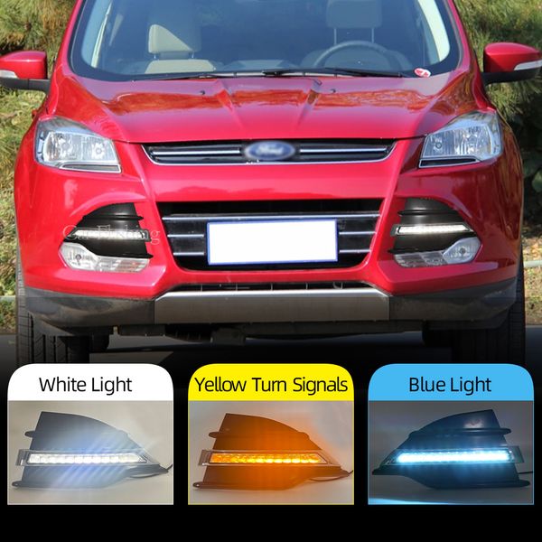 2pcs led daytime running light drl daylight for ford kuga escape 2013 2014 2015 2016 fog light with yellow turn signal
2pcs led daytime running light drl daylight for ford kuga escape 2013 2014 2015 2016 fog light with yellow turn signal