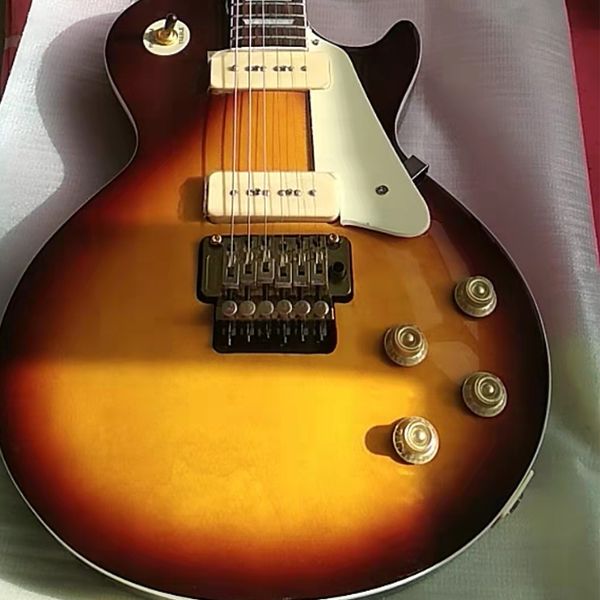 guitar diamond inlay custom headstock standard body&neck customized tobacco burst electric guitar with floyd rose bridge and lock nut#23
guitar diamond inlay custom headstock standard body&neck customized tobacco burst electric guitar with floyd rose bridge and lock nut#23