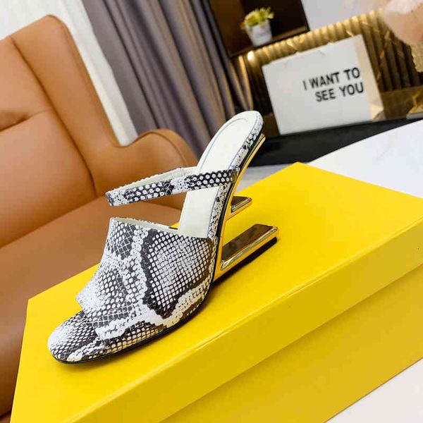 slippers ff sculpted high-heeled slippers metallic high heels open toes slip-on slides snakeskin leather outsole sandals for women luxury de, Black
slippers ff sculpted high-heeled slippers metallic high heels open toes slip-on slides snakeskin leather outsole sandals for women luxury de, Black