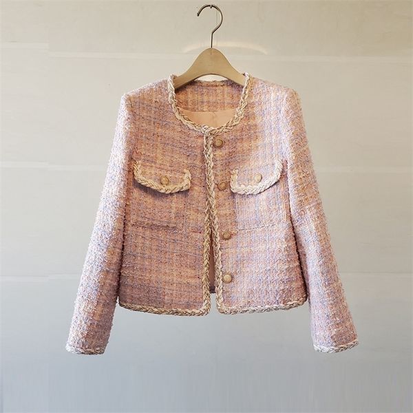 runway fall winter ol work wear womens pink plaid wool tweed coat jacket casual warm long sleeve overcoat fashion outwear 220817, Black;brown
runway fall winter ol work wear womens pink plaid wool tweed coat jacket casual warm long sleeve overcoat fashion outwear 220817, Black;brown