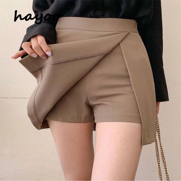 hayoo korean women's simple trouser skirt with side slit design ~ a-line thin waist and high 220317, Black
hayoo korean women's simple trouser skirt with side slit design ~ a-line thin waist and high 220317, Black