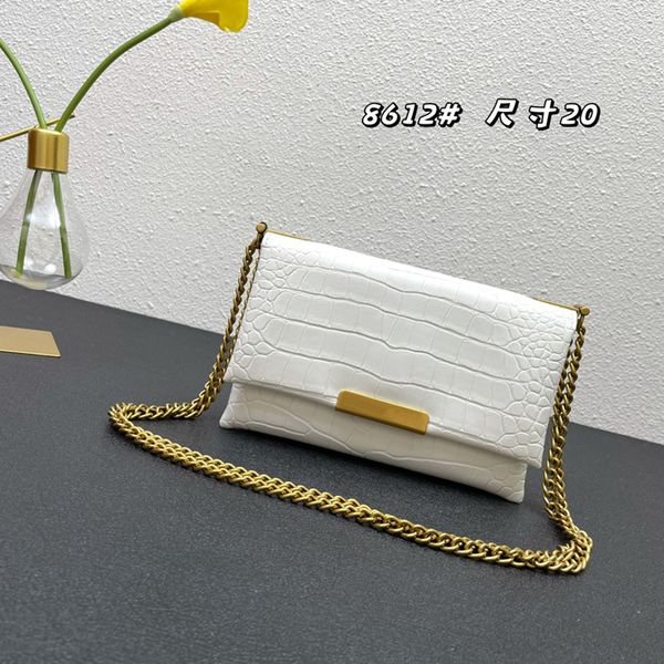 luxurys triplet organ chain bag crocodile pattern small square bags ladies messenger crossbody shoulder bag cross body wallet purse 20-14-8c
luxurys triplet organ chain bag crocodile pattern small square bags ladies messenger crossbody shoulder bag cross body wallet purse 20-14-8c