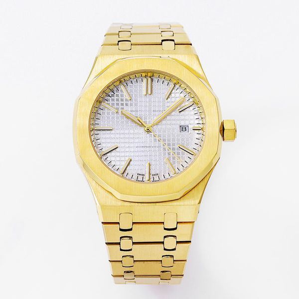 mens watches sport watch full stainless steel wristwatch 42mm 15500 automatic movement mechanical fashion outdoor off-road riding watch wris, Slivery;brown
mens watches sport watch full stainless steel wristwatch 42mm 15500 automatic movement mechanical fashion outdoor off-road riding watch wris, Slivery;brown