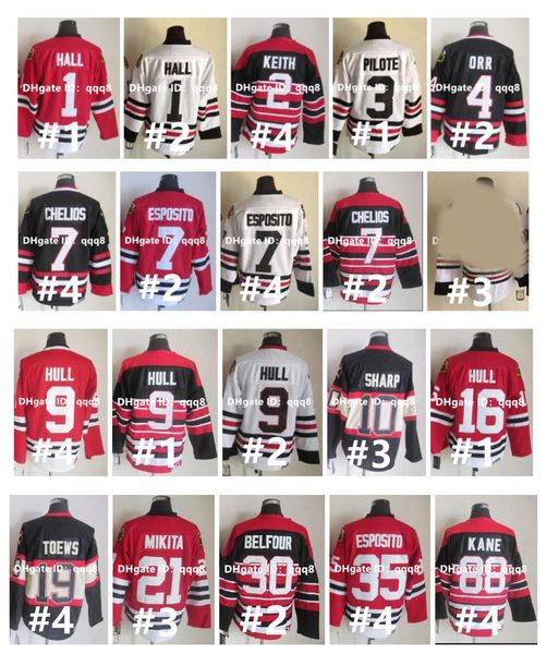 vintage ccm hockey jersey blackhawks glean hall bobby hull esposito stan mikita duncan keith pilote chris chelios phil esposito denis savard, Black;red
vintage ccm hockey jersey blackhawks glean hall bobby hull esposito stan mikita duncan keith pilote chris chelios phil esposito denis savard, Black;red