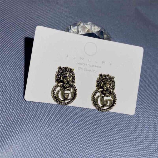 factory wholesale 925 silver needle family lion head earrings temperament net red lion head earrings female, Golden
factory wholesale 925 silver needle family lion head earrings temperament net red lion head earrings female, Golden