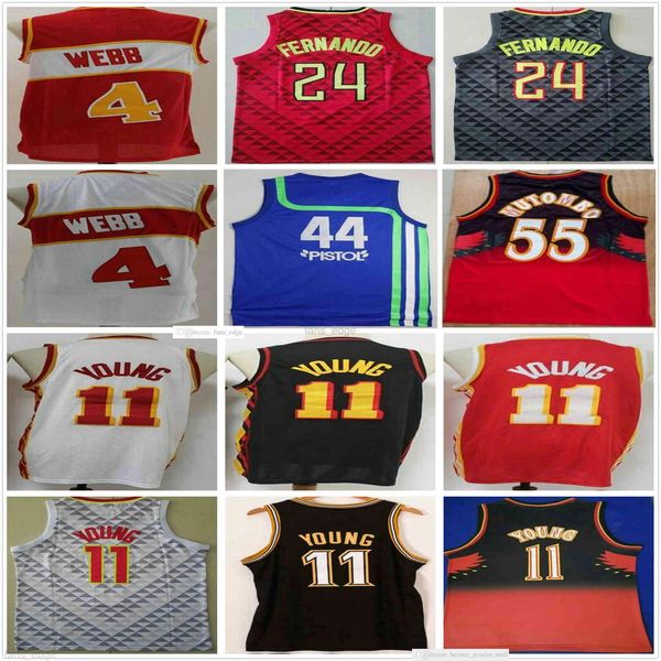 ncaa college trae #11 young jersey 24 bruno fernando red white black retro vintage mens spud 4 webb mens basketball jerseys, Black;red
ncaa college trae #11 young jersey 24 bruno fernando red white black retro vintage mens spud 4 webb mens basketball jerseys, Black;red