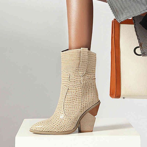 dress shoes autumn women boots print pu ankle fashion wedges high heel western pointed toe winter cowboy s68m aiv4, Black
dress shoes autumn women boots print pu ankle fashion wedges high heel western pointed toe winter cowboy s68m aiv4, Black