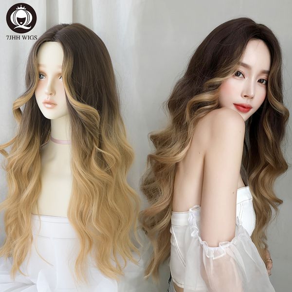 lx brand wigs blonde long straight wig for women deep wave omber brown ash hair middle part heat resistant wavy cosplay wig for girlfactory, Black
lx brand wigs blonde long straight wig for women deep wave omber brown ash hair middle part heat resistant wavy cosplay wig for girlfactory, Black