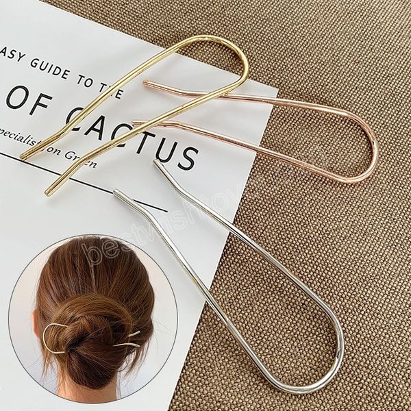 u-shape hair sticks women hairpins elegant metal forks hair clips girls hair accessories headwear, Golden;silver
u-shape hair sticks women hairpins elegant metal forks hair clips girls hair accessories headwear, Golden;silver