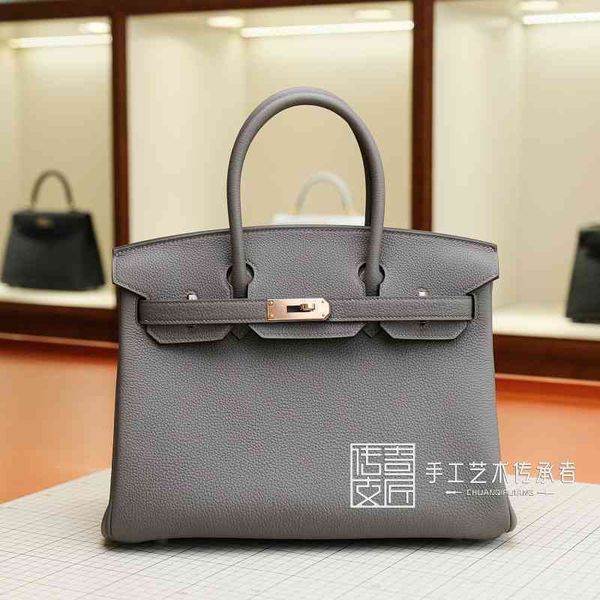 handbag herme birkins togo leather litchi grain cowhide bag bags women's pure manual wax thread sewing leather tin gray rose gold buckl
handbag herme birkins togo leather litchi grain cowhide bag bags women's pure manual wax thread sewing leather tin gray rose gold buckl