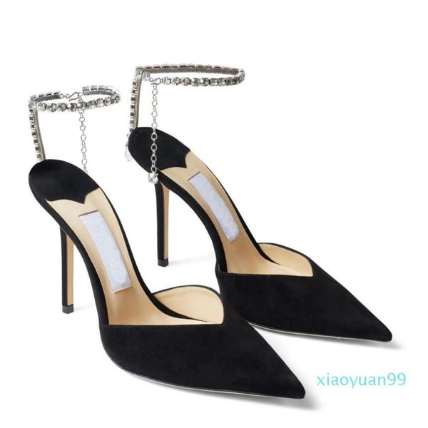 designer- women sandals dress shoes crystal strap pumps satin suede leather high heels bridal wedding party women's walk226d, Black
designer- women sandals dress shoes crystal strap pumps satin suede leather high heels bridal wedding party women's walk226d, Black