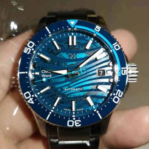 cw chriser ward limited edition diving watch ceramic ring sw200 swiss movement super waterproof, Slivery;brown
cw chriser ward limited edition diving watch ceramic ring sw200 swiss movement super waterproof, Slivery;brown