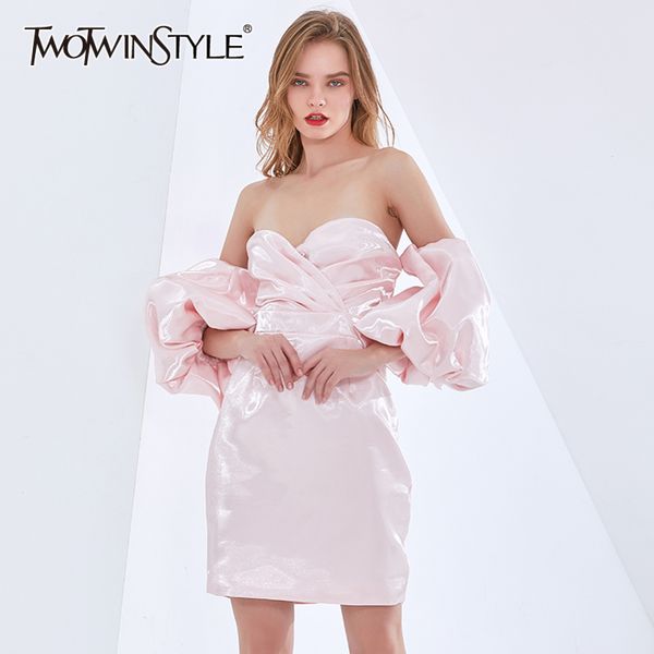 off shoulder pink dress for women slash neck puff sleeve high waist slim dresses female fashion clothing 210423, Black;gray
off shoulder pink dress for women slash neck puff sleeve high waist slim dresses female fashion clothing 210423, Black;gray