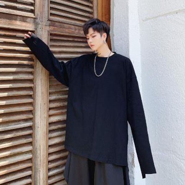 men's t-shirts men's long-sleeve t-shirt spring and autumn daily leisure versatile round collar comfortable loose large size jacke, White;black
men's t-shirts men's long-sleeve t-shirt spring and autumn daily leisure versatile round collar comfortable loose large size jacke, White;black