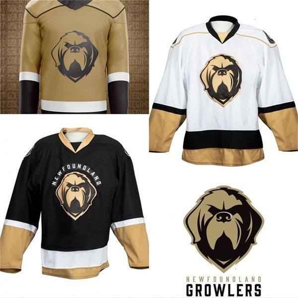 vipceomit echl newfoundland growlers new third jersey custom mens womens youth home away hockey jersey gold white black
vipceomit echl newfoundland growlers new third jersey custom mens womens youth home away hockey jersey gold white black