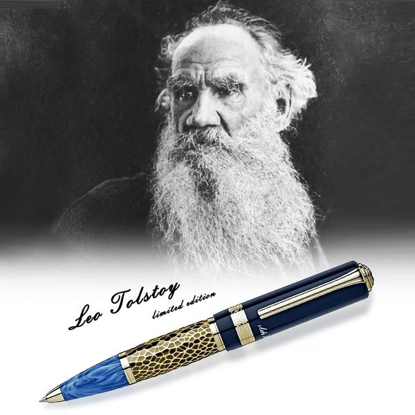 yamalang writer edition leo tolstoy signature ballpoint pen luxury stationery writing smooth with embossed design
yamalang writer edition leo tolstoy signature ballpoint pen luxury stationery writing smooth with embossed design