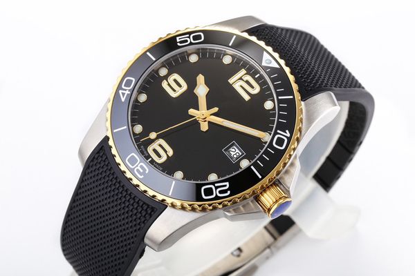 men's watch mechanical self-winding movement glass surface rubber strap stainless steel case ceramic dial surface diameter 41 thickness, Slivery;brown
men's watch mechanical self-winding movement glass surface rubber strap stainless steel case ceramic dial surface diameter 41 thickness, Slivery;brown