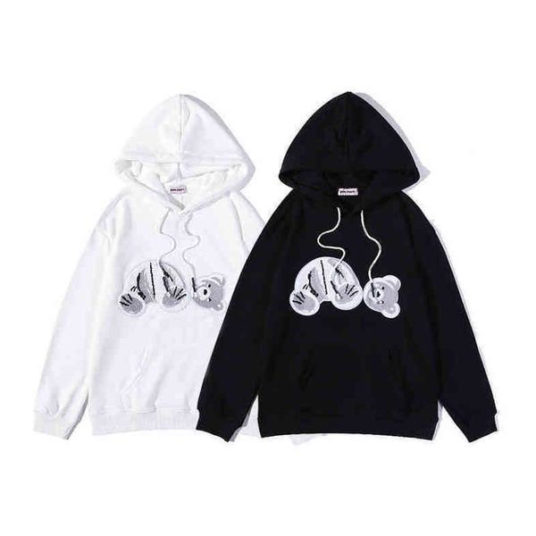 autumn winter oversized angels hoodie women men palm hoodi embroidered plush broken bear sweatshirts grey sweatshirttee jacket 222ss, Black
autumn winter oversized angels hoodie women men palm hoodi embroidered plush broken bear sweatshirts grey sweatshirttee jacket 222ss, Black