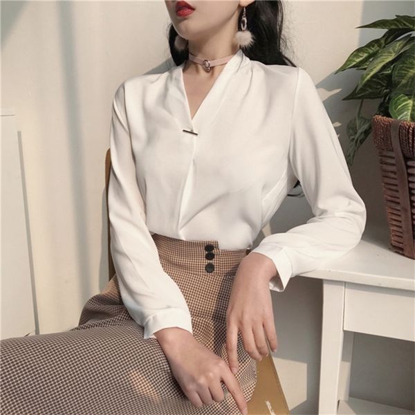 fashion casual white blouse long sleeve chiffon blouse v neck office ladies blouse women womens and blouses blusas 210412
fashion casual white blouse long sleeve chiffon blouse v neck office ladies blouse women womens and blouses blusas 210412