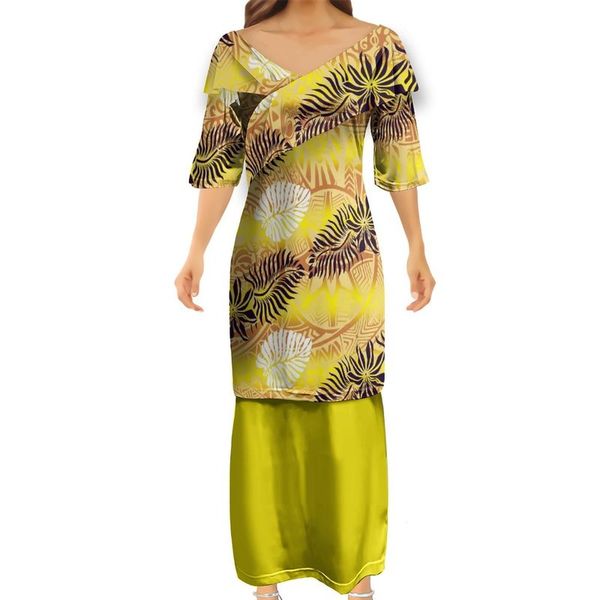 polynesian tribal women custom pattern v-neck puletasi dresses couples dress custom off shoulder dresses dress 220706, White
polynesian tribal women custom pattern v-neck puletasi dresses couples dress custom off shoulder dresses dress 220706, White